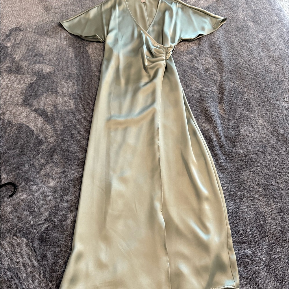 H&M Asymmetrical Silver Dress - Picture 6 of 6